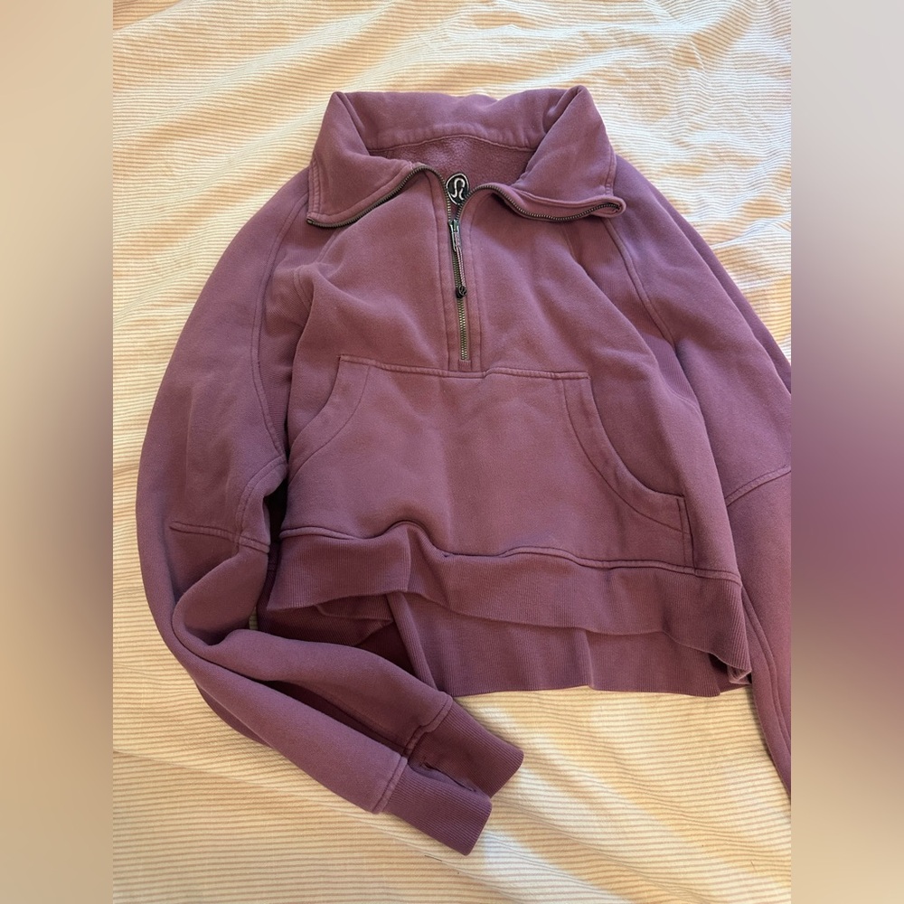 Lululemon Scuba Oversized Funnel Neck Half-Zip